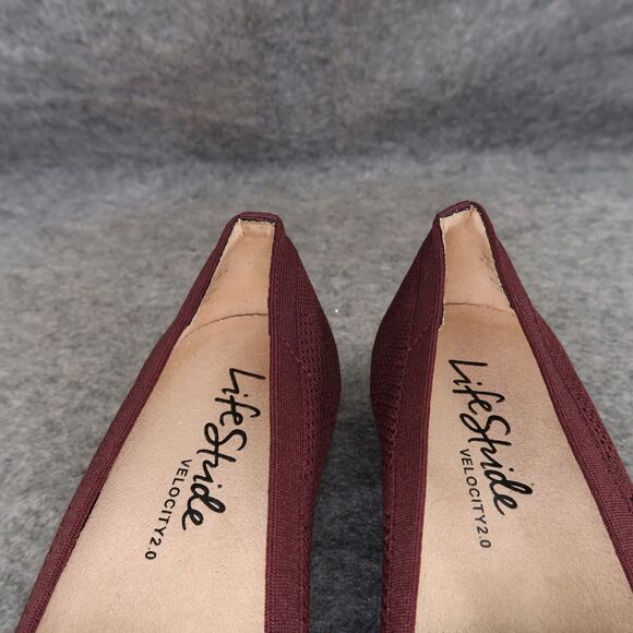 LifeStride Shoes Womens 7.5 Ballet Flat Loafers Slip On Career Classic Comfort - Picture 13 of 14